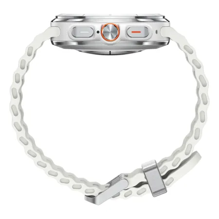 Умные часы Samsung Galaxy Watch Ultra 47мм, ремешок Marine (Titanium White, 2024)